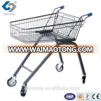 Elderly Shopping Cart with High Basket Base