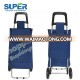 Polyester 600D foldable supermarket shopping trolley cart bag shopping trolley